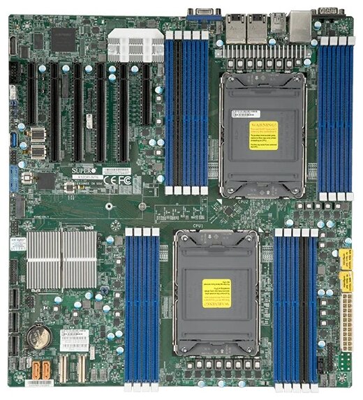 Материнская плата MBD-X12DPI-N6-B 3rd Gen Intel® Xeon® Scalable processors Dual Socket LGA-4189 (Socket P+) supported, CPU TDP supports Up to 270W TDP