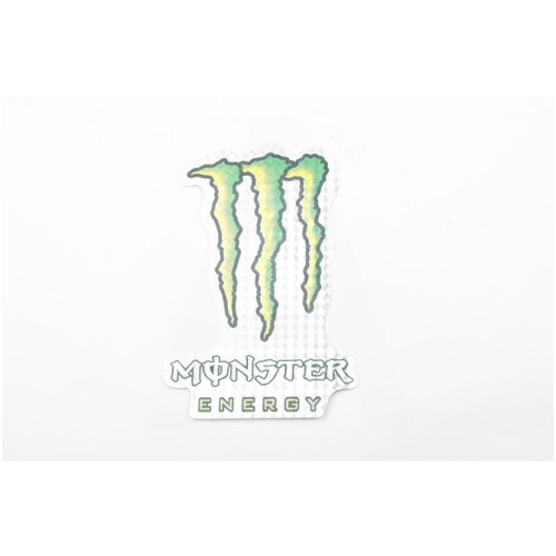 Наклейка логотип MONSTER ENERGY (17х12см) (#7312G)