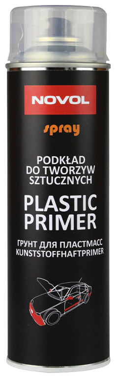 Грунт Для Пластика Plastic Primer 0.5Л Аэрозоль Novol Novol арт. 34482