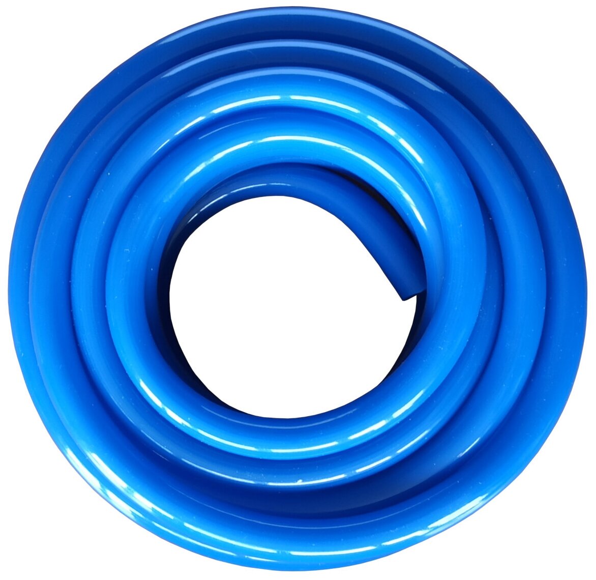 Шланг BOUTTE однослойный пищевой 8 х 11 мм, 5 м, синий - фотография № 3