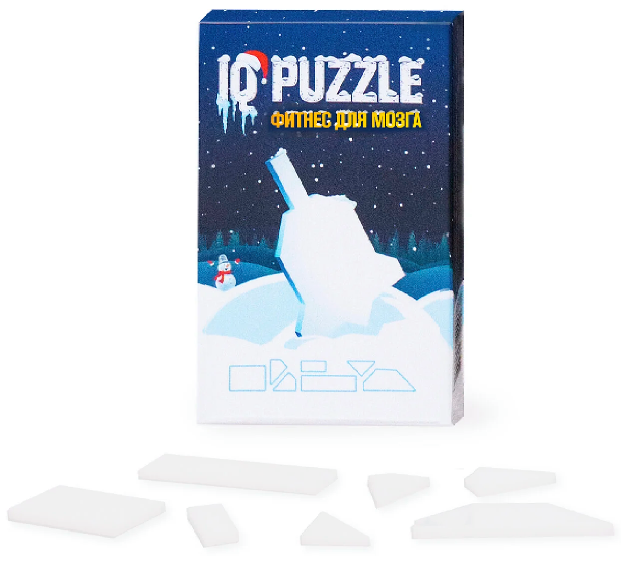 Головоломки / пазлы / GEEK PUZZLE / IQ PUZZLE головоломка пазл "Колокольчик" настольные игры / подарок для детей и взрослых