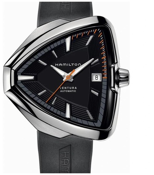 Наручные часы Hamilton Ventura H24555331, черный, серебряный