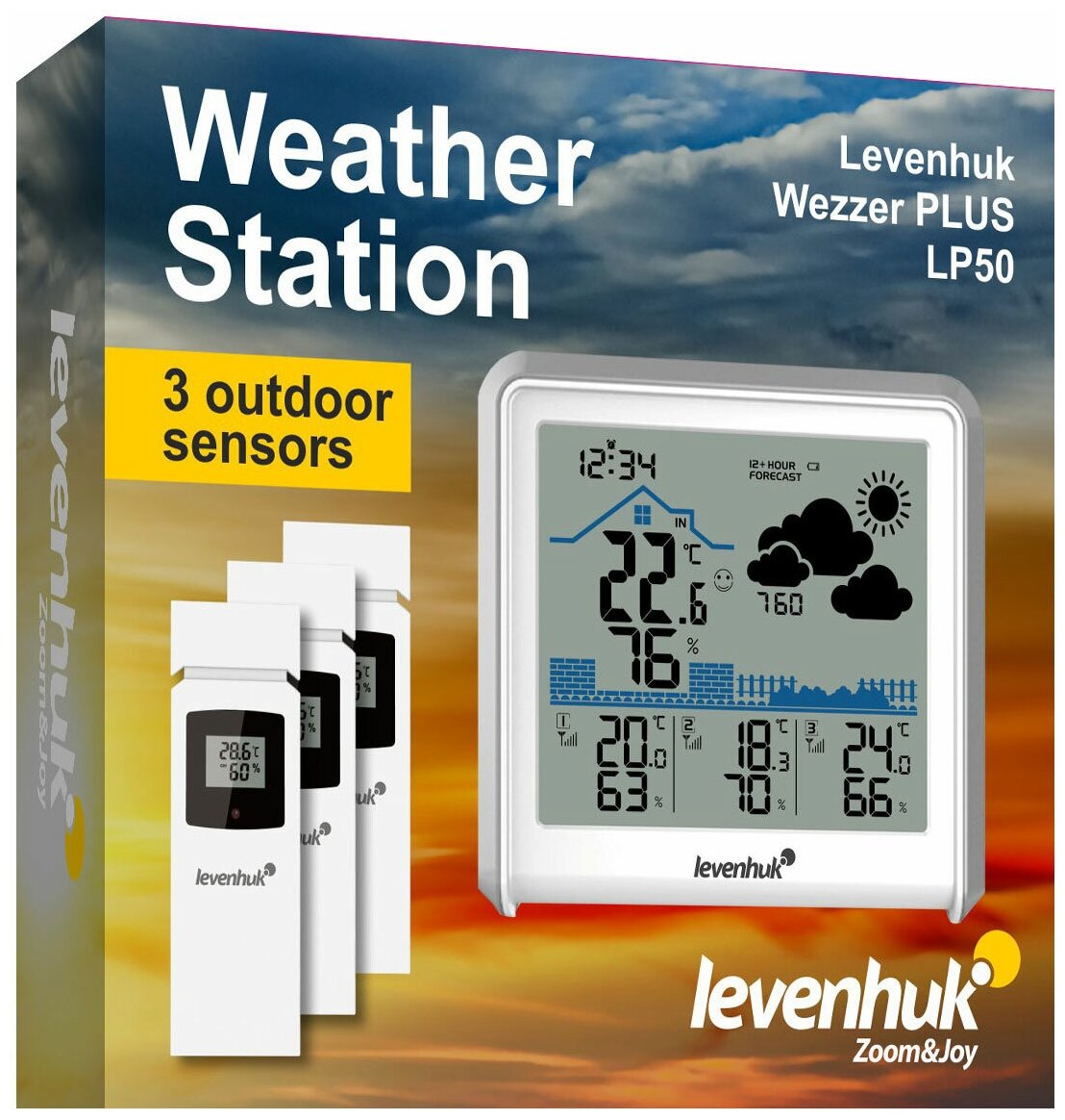 Метеостанция Levenhuk Wezzer PLUS LP50