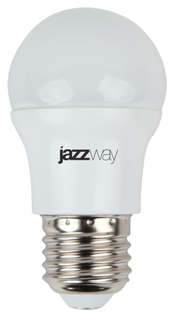 Лампа светодиодная PLED-SP 7Вт G45 шар 5000К холод. бел. E27 540лм 230В JazzWay 1027887-2 - фотография № 1