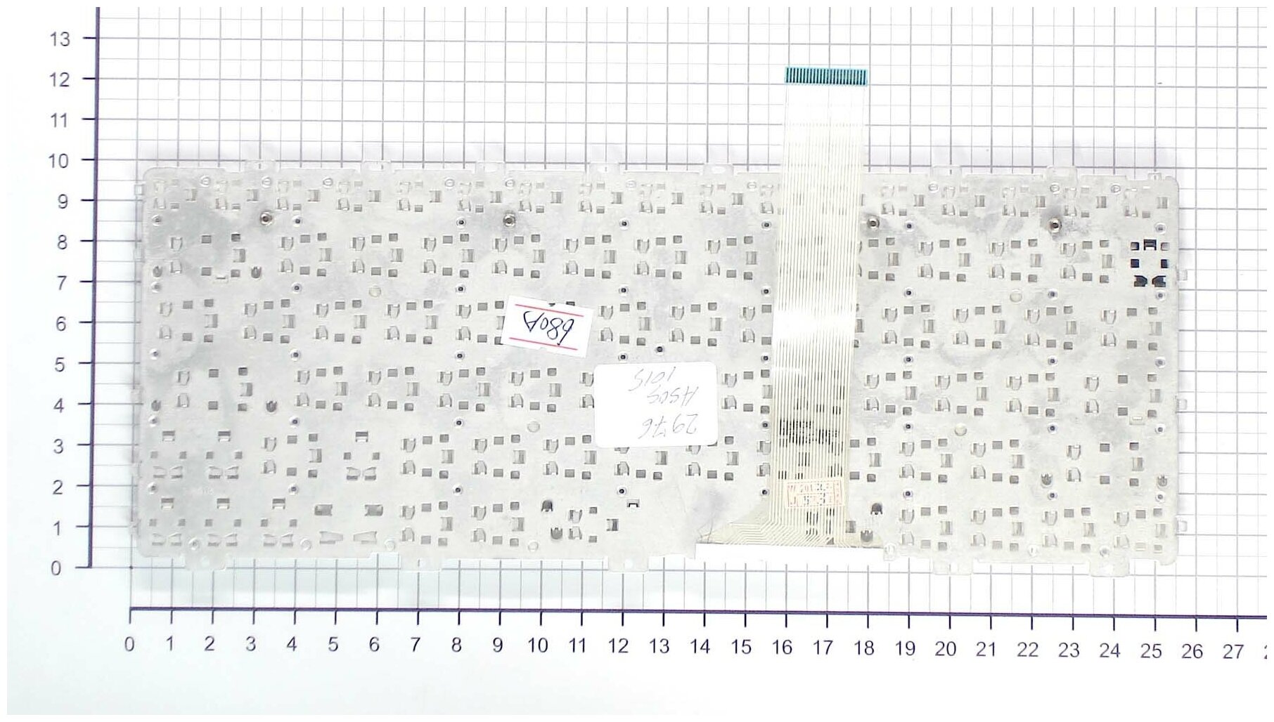 Клавиатура для ноутбука Asus AEEJ1700020 Русская Белая