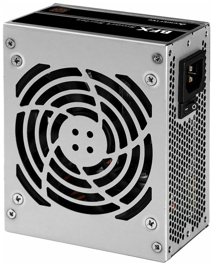 Блок питания Chieftec Smart BFX-450BS (ATX 2.53, 450W, SFX, 80 PLUS BRONZE, Active PFC, 90mm fan) OEM (BFX-450BS)