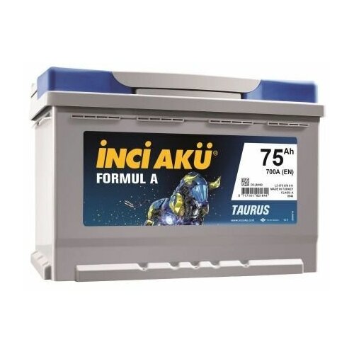 Аккумулятор автомобильный Inci Aku FormulA 75Ah прямая полярность