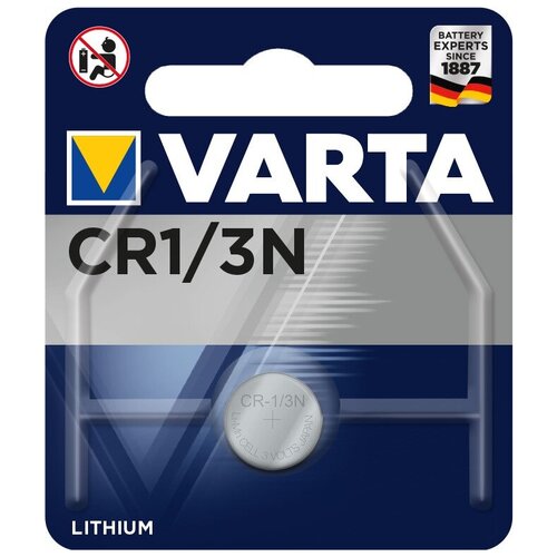 Батарейка Varta ELECTRONICS CR1/3N new 4pcs 3v cr1 3n cr 1 3n lithium battery cell 170mah m6 m7 dl 1 3n cr13n dry primary batteries battery