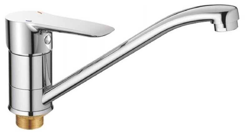 Смеситель для кухни Cron CN72095, хром