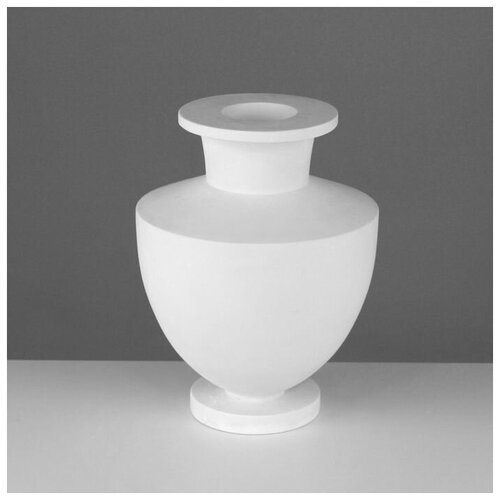 Гипсовая фигура ваза греческая, 21,5 х 21,5 х 29 см