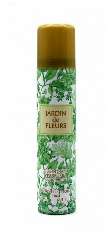 Дезодорант парфюмированный для женщин Сад цветов/Jardin de fleurs 75 мл дз095