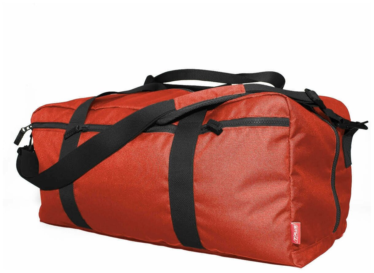 Сумка дорожная "Duffle Bag" (оксфорд 600, красный), Tplus