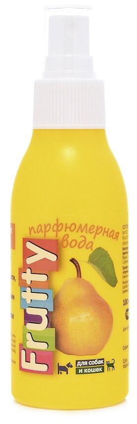 Frutty парфюмерная вода для собак и кошек, груша