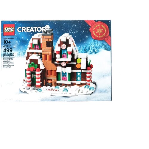 Конструктор LEGO Creator 40337 Mini Gingerbread House, 499 дет. конструктор lego creator 10234 sydney opera house 2989 дет