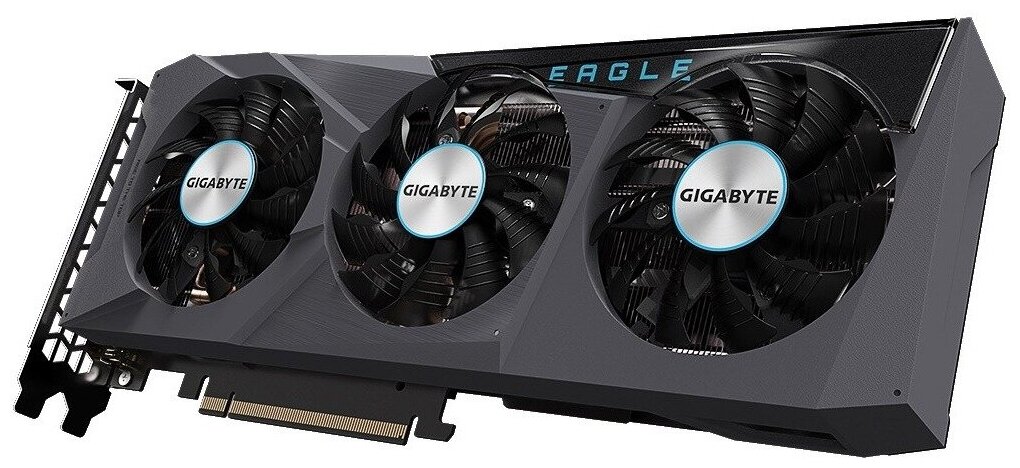 Видеокарта Gigabyte NVIDIA GeForce RTX 3070 8Gb LHR GV-N3070EAGLE OC-8GD 20