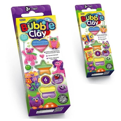 Набор для творчества Лепим сами BUBBLE CLAY Danko Toys