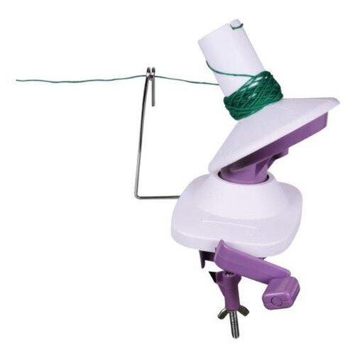 зонтик для перемотки пасм пряжи дерево knitpro 35004 Knit Pro Машинка для намотки клубков 10941 белый/фиолетовый