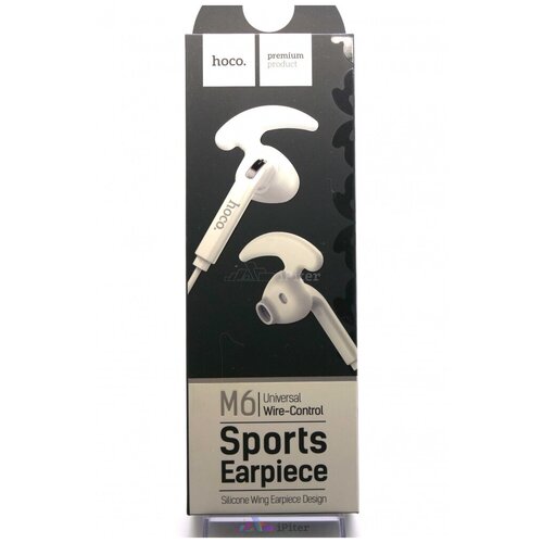 Наушники HOCO Sports Earpiece M6 Белый 104300₽