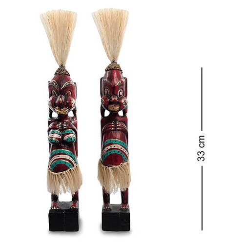 фото Статуэтка асмат набор из двух, 33 см 22-041 113-403129 decor & gift