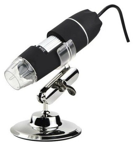Микроскоп 50-500х (USB) цифровой карманный с подсветкой (8 LED) Kromatech