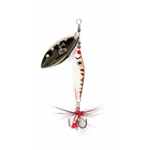 Вращающаяся блесна LUCKY JOHN TRIAN BLADE LONG, 06.0г, цвет 007, в блистере LJTBL6-007