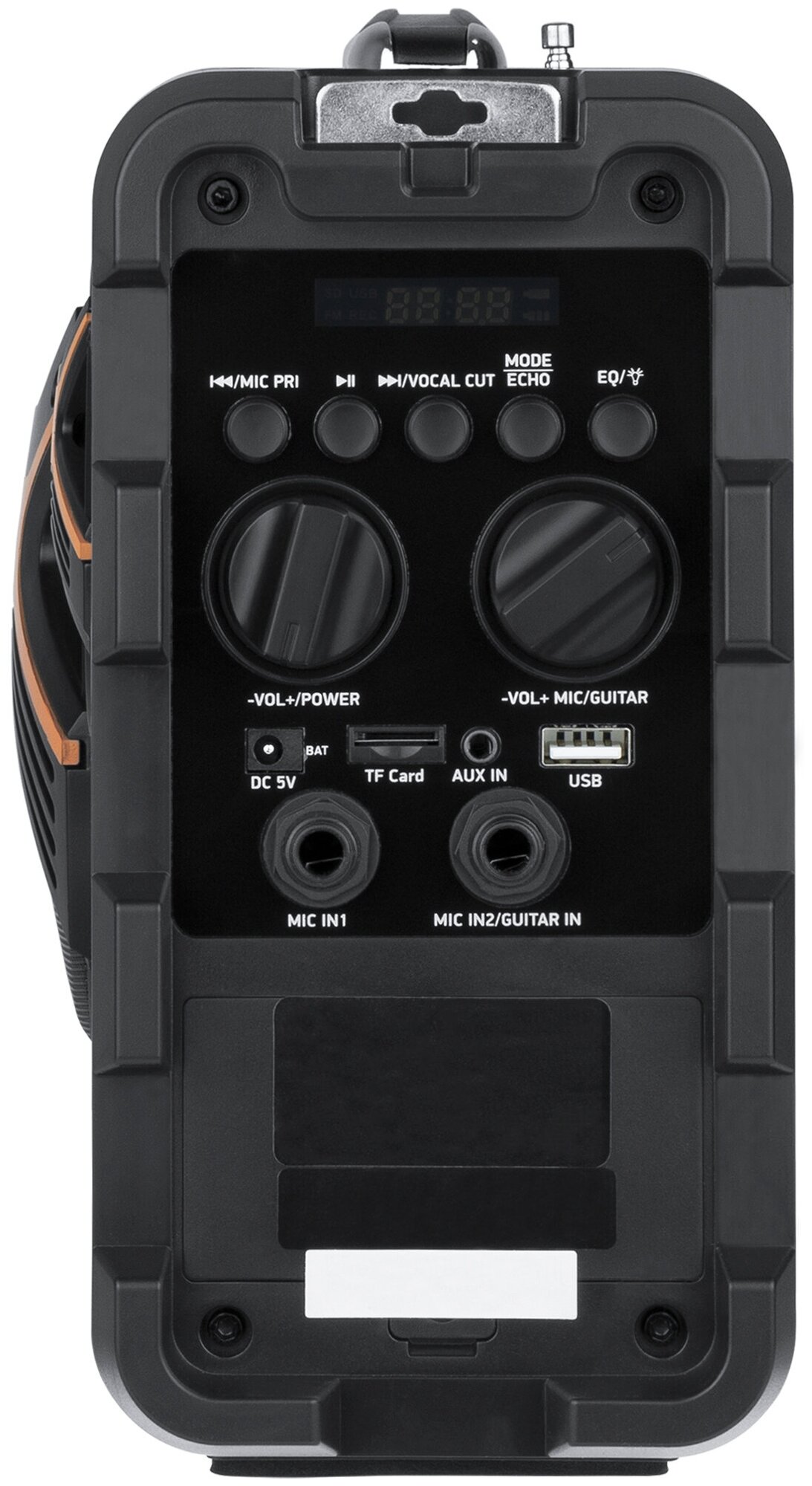 Музыкальная система BBK BTA607 черный/оранжевый