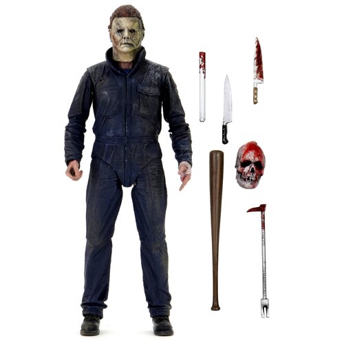 подвижная игрушка майкл майерс halloween 18 см Фигурка NECA Halloween Kills - Ultimate Michael Myers 60644, 18 см