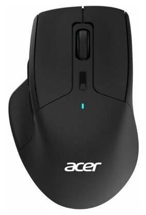 Мышь Acer OMR170 черный оптическая 1600dpi беспроводная BTRadio USB 6but