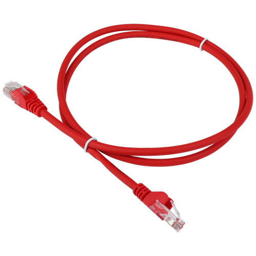 Патч-корд Lanmaster 2м (LAN-PC45/U5E-2.0-RD) патч корд lanmaster lan pc45 rj 45 m rj 45 m cat5e u utp 0 5 м 1 шт зеленый