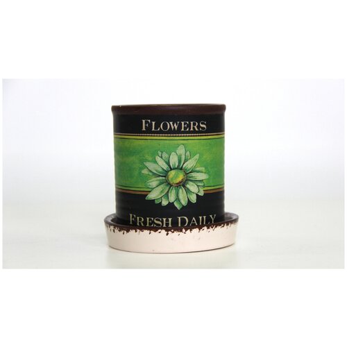 Горшок керамический (d-9/h-9см) KT-48565