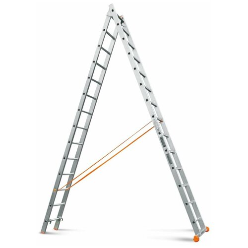 Двухсекционная лестница Классик 2х14 Эйфель