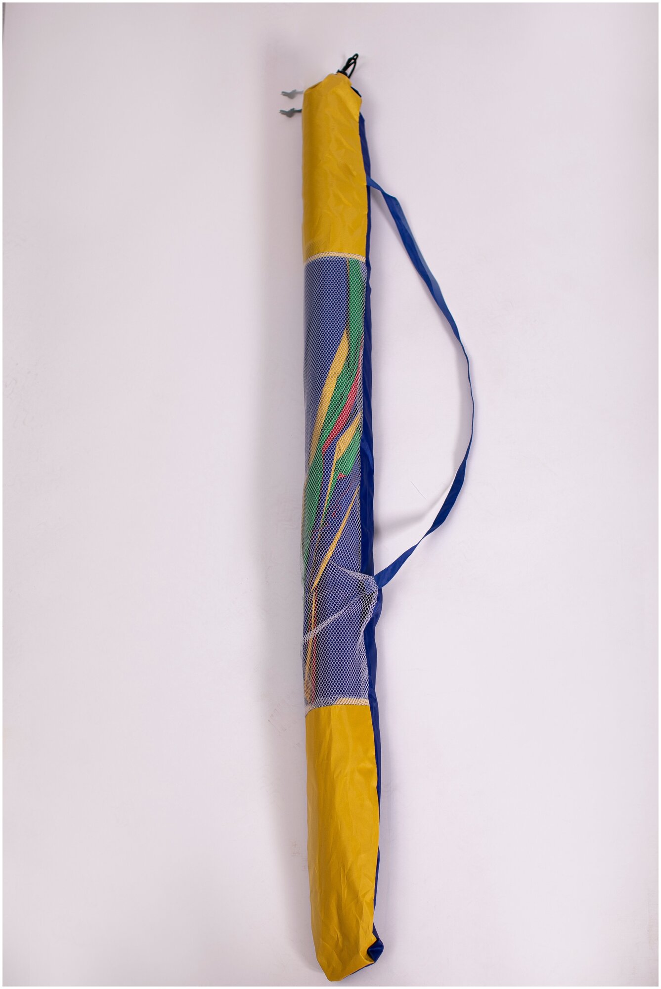 Зонт пляжный, солнцезащитный 2.35 м 8 спиц, . ткань-плащевка, с клапаном, с наклоном. - фотография № 8