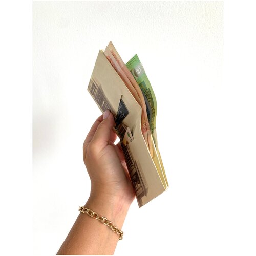 фото Кошелёк тайвек для купюр и кредитных карт (старый питер) gemtech