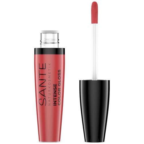 Sante Naturkosmetik Блеск для губ Intense Color, 04 alluring coral