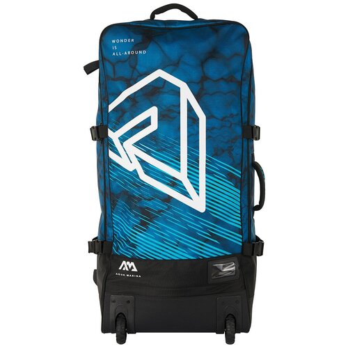 фото Сумка рюкзак на колесах aqua marina advanced luggage bag blueberry