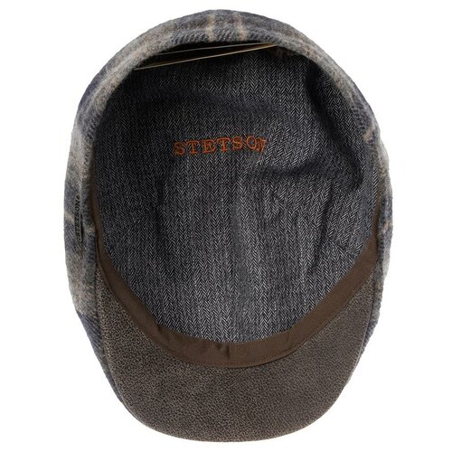 Кепка уточка STETSON 6610312 TEXAS LAMBSWOOL CHECK, размер 63