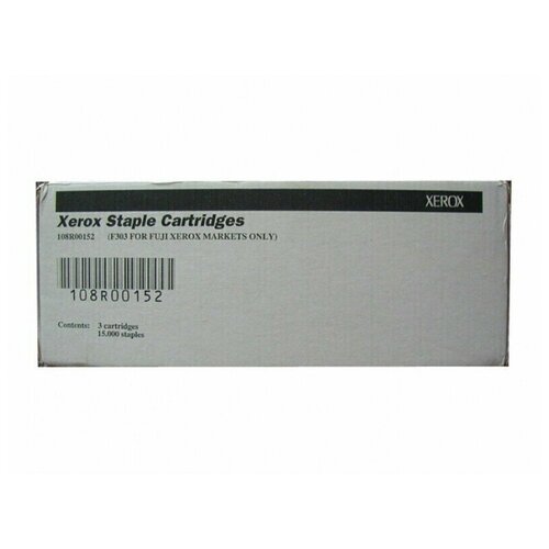 Скрепки Xerox 108R00152 оригинальные скрепки staple Xerox (108R00152) xerox 008r12912 скрепки 5 000 шт для принтеров xerox