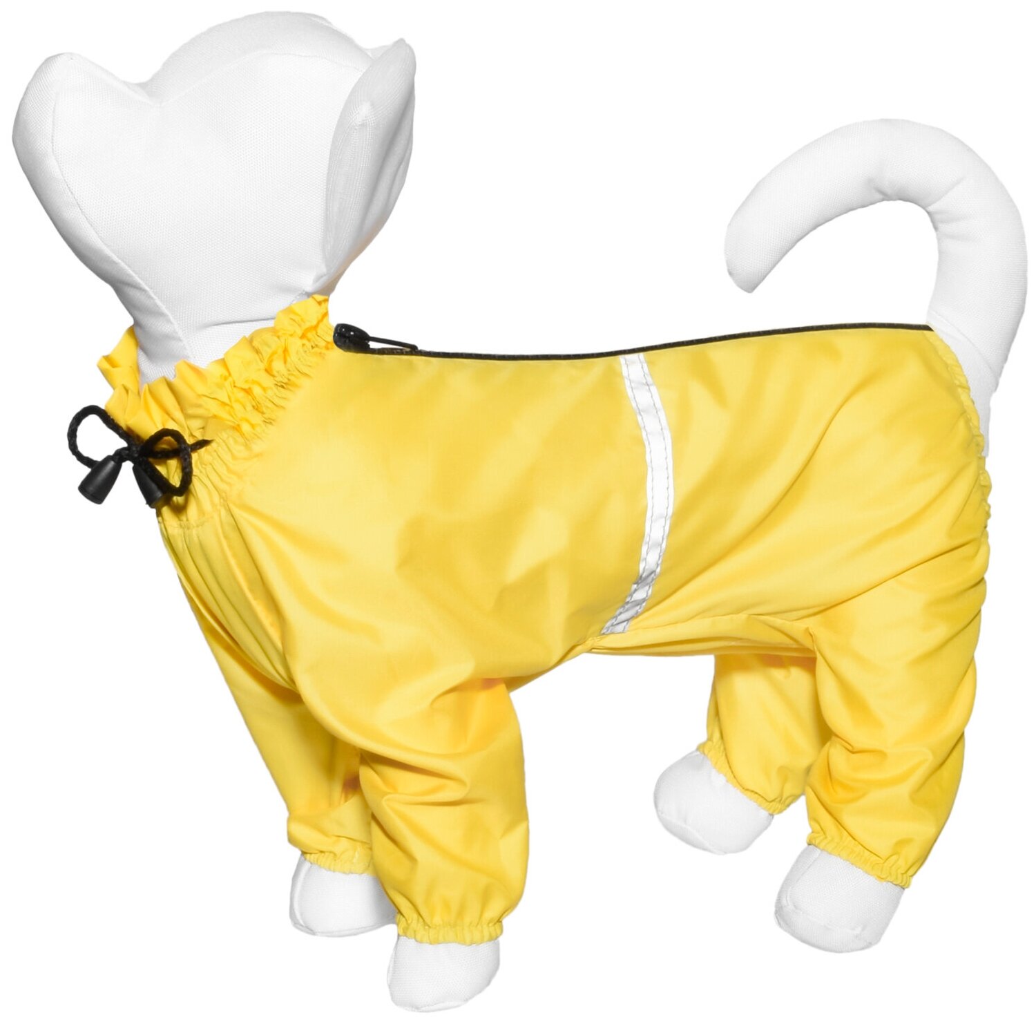 Yami-Yami одежда О. Дождевик для собак желтый джек-рассел 49201 0,1 кг 49201 - фотография № 1