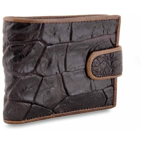 фото Кошелек из натуральной кожи с брюха взрослого крокодила exotic leather