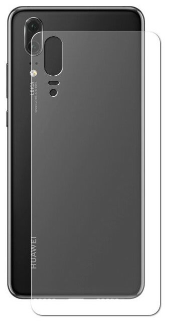 Пленка на заднюю крышку LuxCase для Huawei P20 0.14mm Transparent 86122 - фото №5