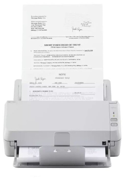 Сканер Fujitsu SP-1125N (PA03811-B011) A4 белый