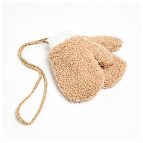 Варежки зимние детские MINAKU цв бежевый р-р 15-16 17 см 1 шт 1330₽