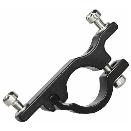 Кронштейн флягодержателя для велосипеда kw-318-02 на руль алюминиевый чёрный