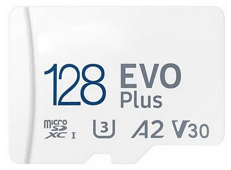 Карта памяти microSDXC UHS-I U3 Samsung EVO PLUS 256 ГБ, 130 МБ/с, Class 10, , 1 шт., переходник SD - фото №15