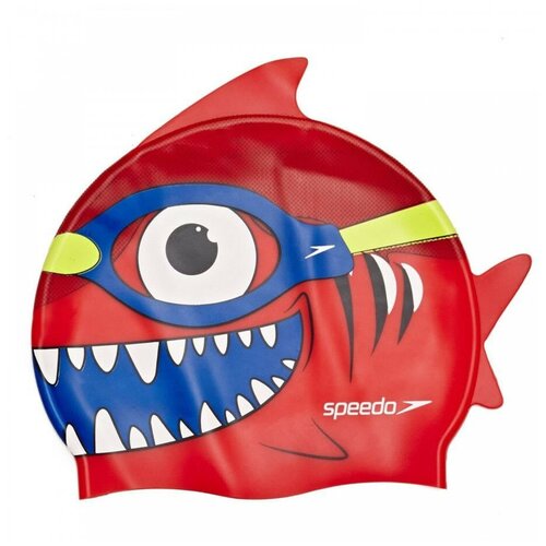 фото Шапочка для плавания детская speedo sea squad character cap jr, 8-08769b362, красный