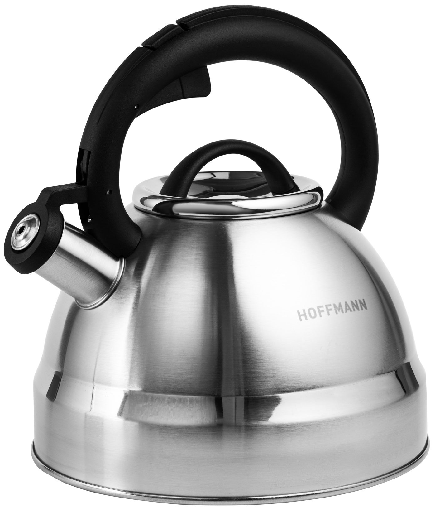 Hoffmann НМ 55200 чайник со свистком черн. ручка 35 л