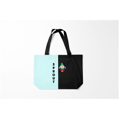 фото Сумка-шоппер / 46х35 см / геймерам / brawl stars sprout 3 burnettie