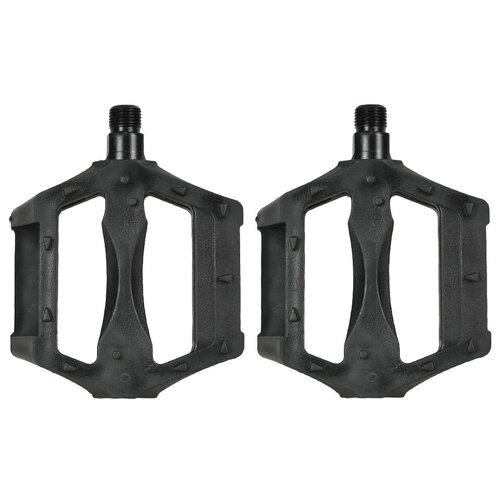 фото Педали nandun mtb, mx-p624, 9/16 пластик, насыпной подшипник, черные h000013306 stark