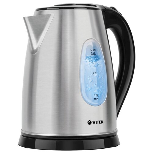 Чайник Vitek VT-7052 MC сереброчерный 203700₽