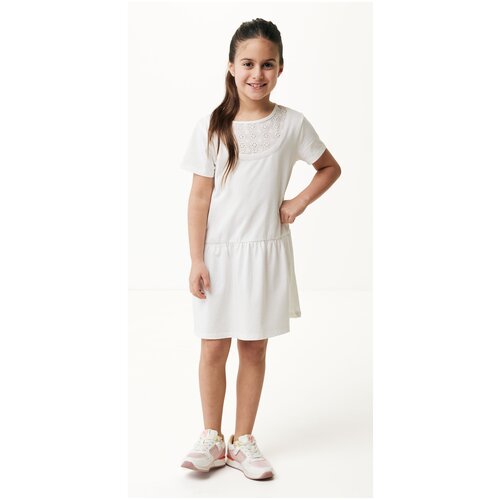 Платье MEXX, размер 146-152, белый свитшот mexx размер 146 152 белый